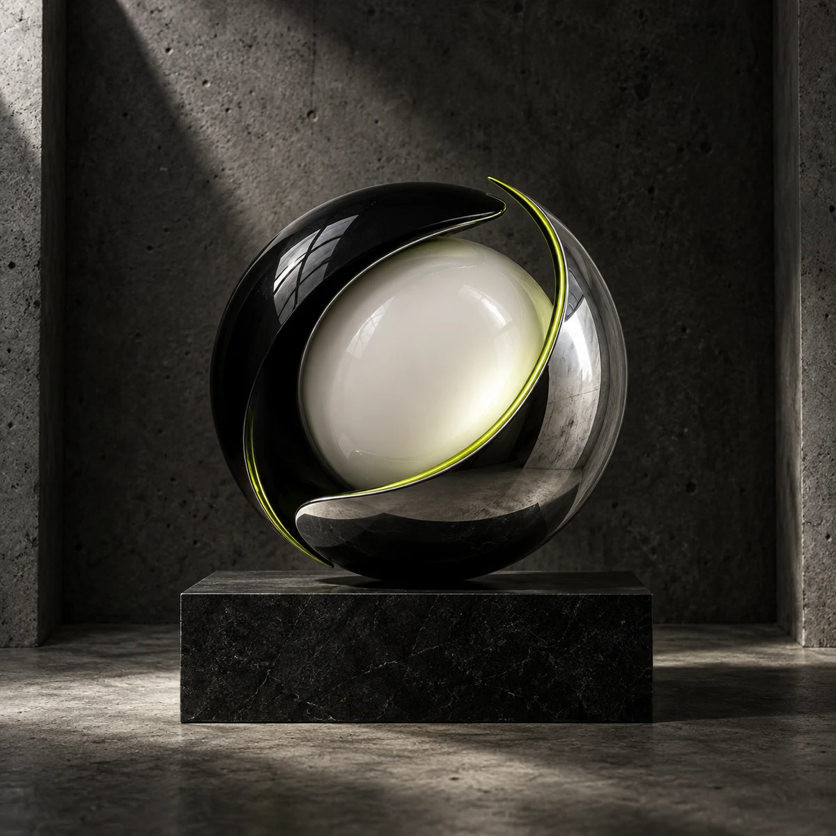 Cinema 4D sculptural logo